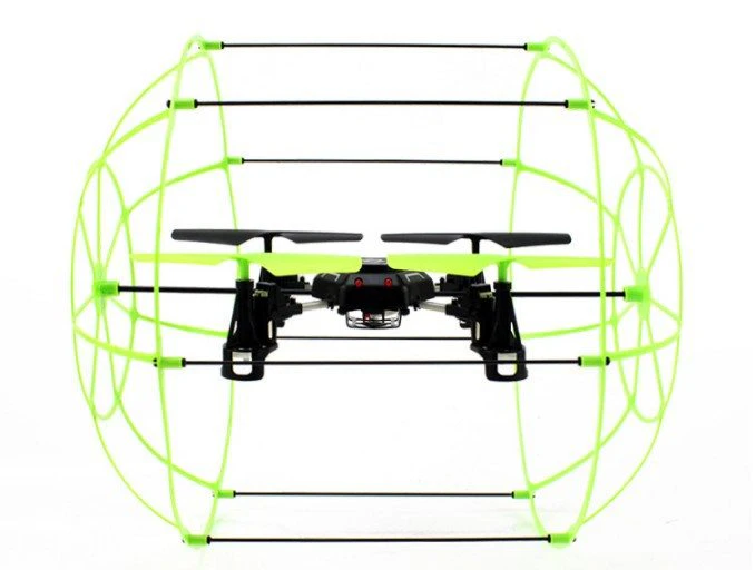 Indestructible Rolling Frame Rc Quadcopter