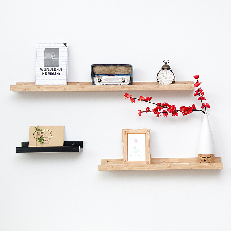 Wooden Wall Display Shelf