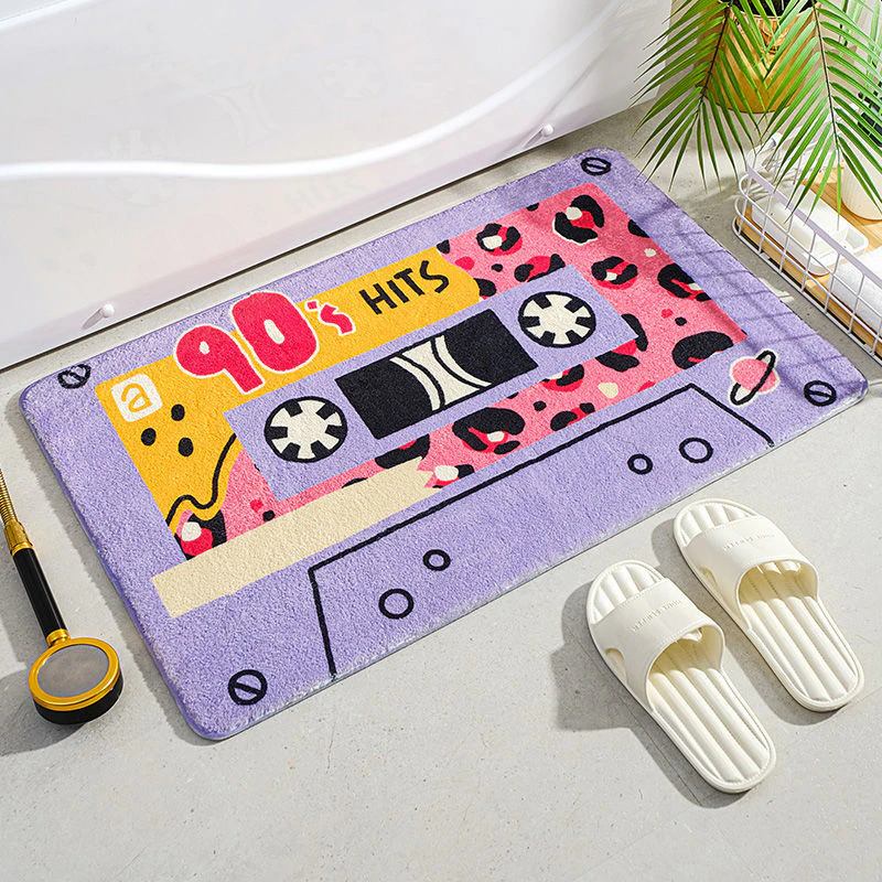 Cassette Tape Bath Mat