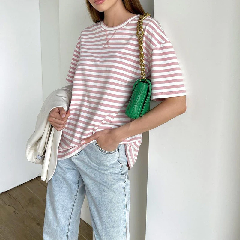 Minimal Striped Tee