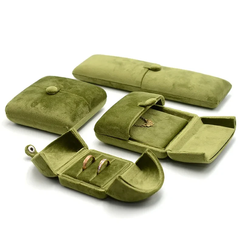 Velvet Jewelry Organizer Box