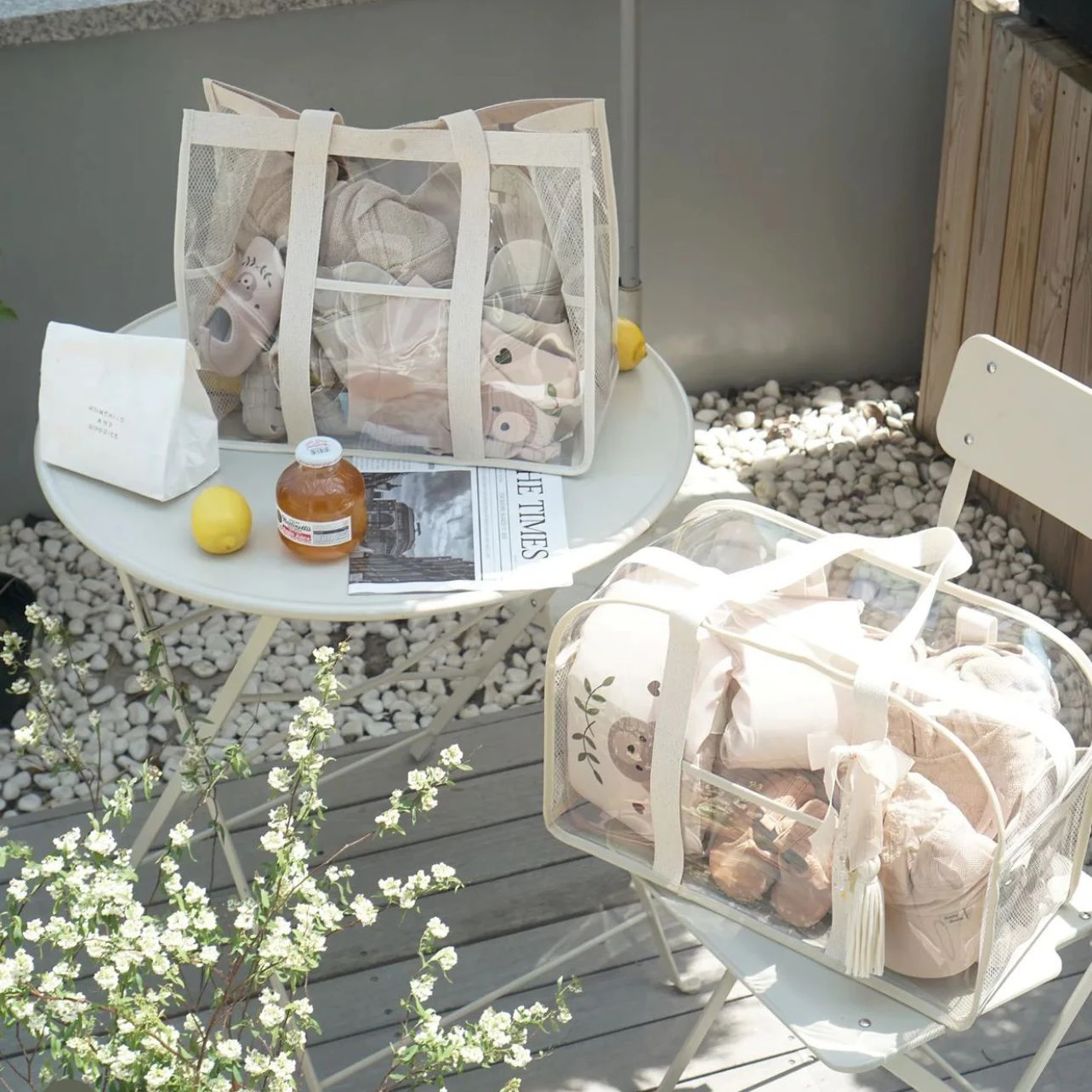 Clear Waterproof Beach Bag