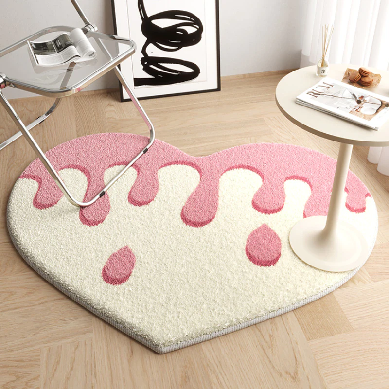 Decorative Heart Rug