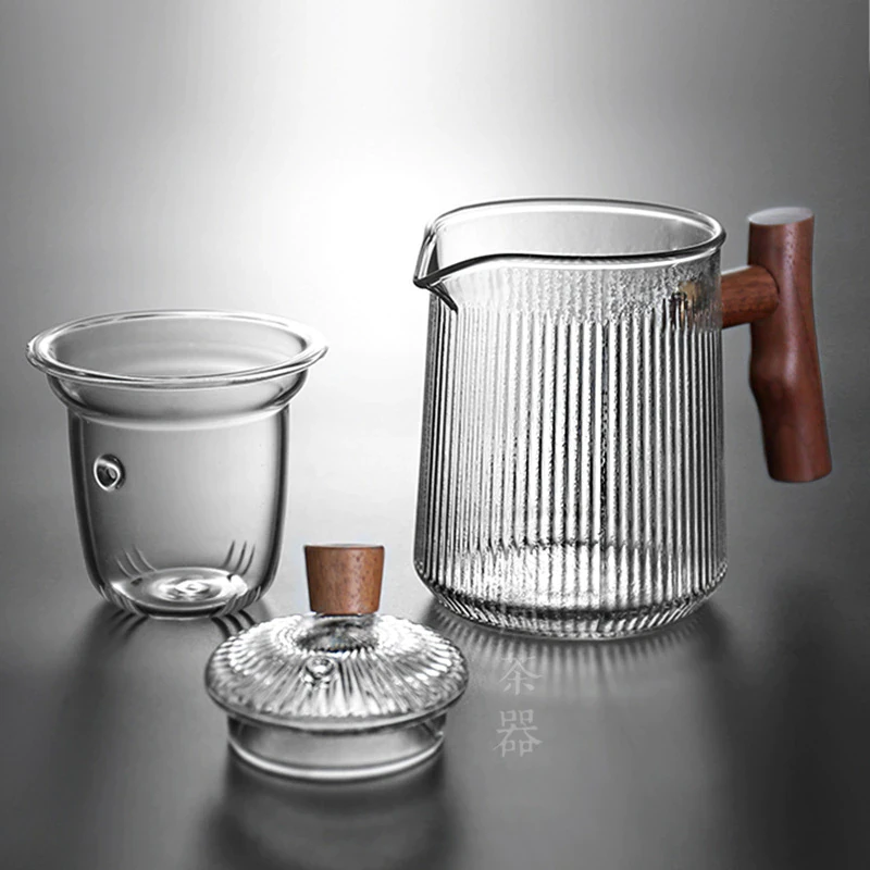 Heat Resistant Glass Teapot Set