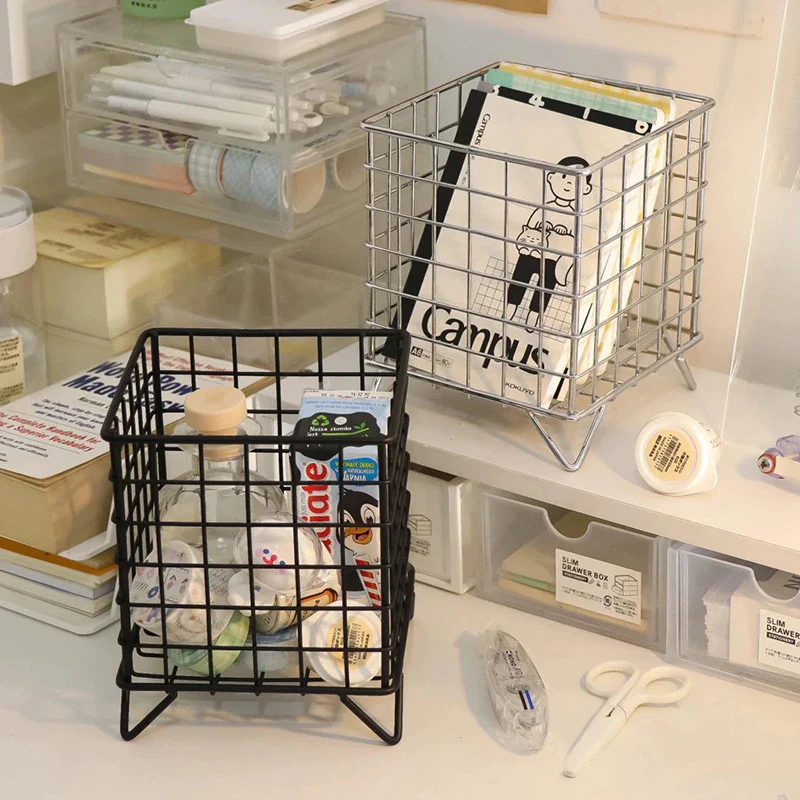 Desktop Iron Storage Basket