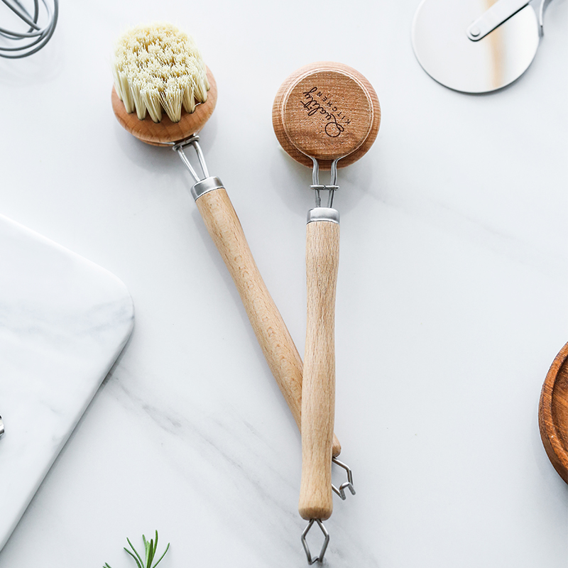 Eco Wood Scrubbing Brush