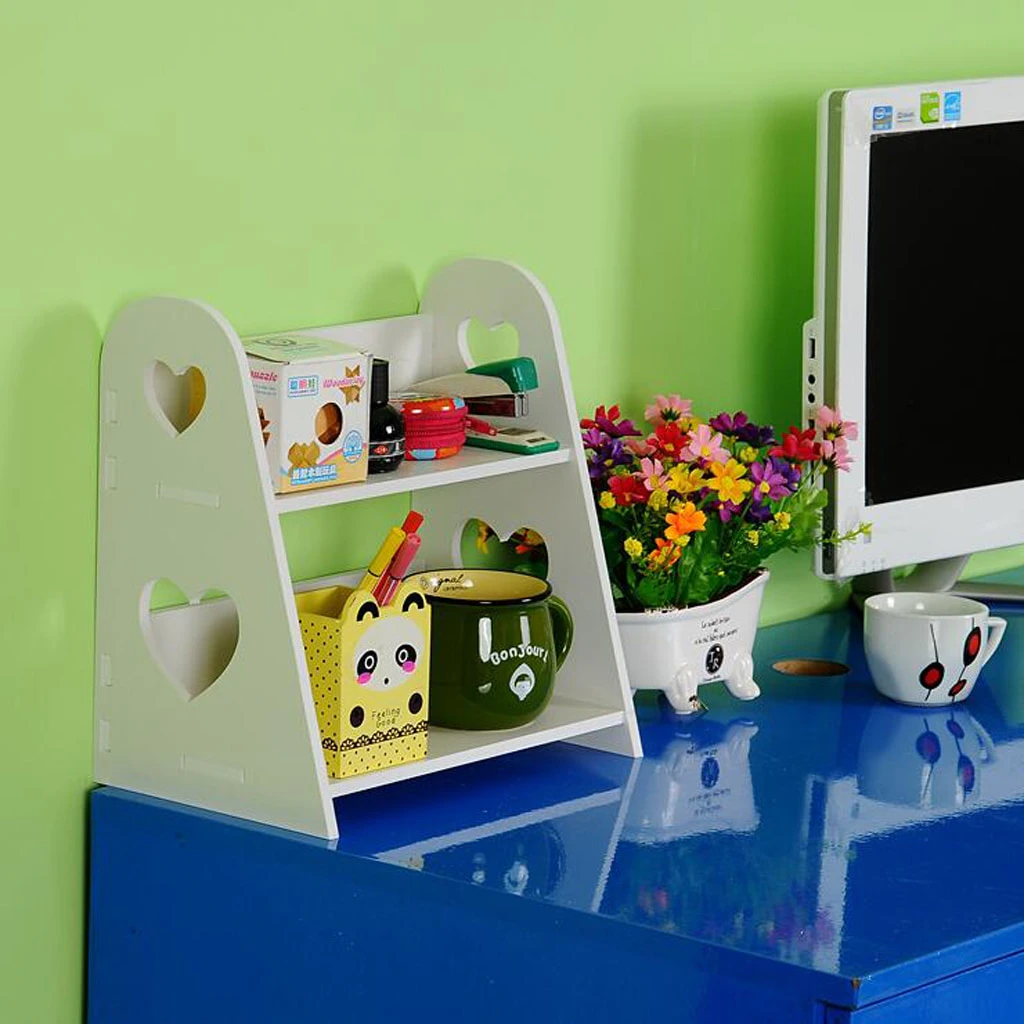 Heart Desk Storage Shelf