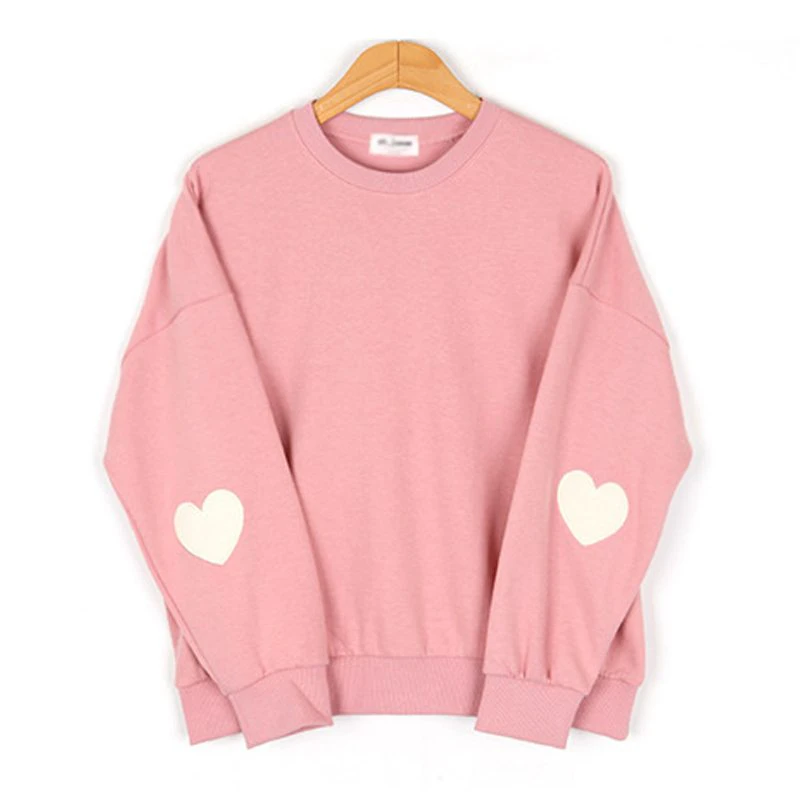 Heart Patch Sweater