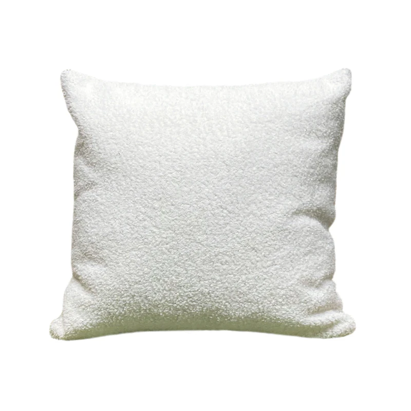 Plush Boucle Cushion Cover