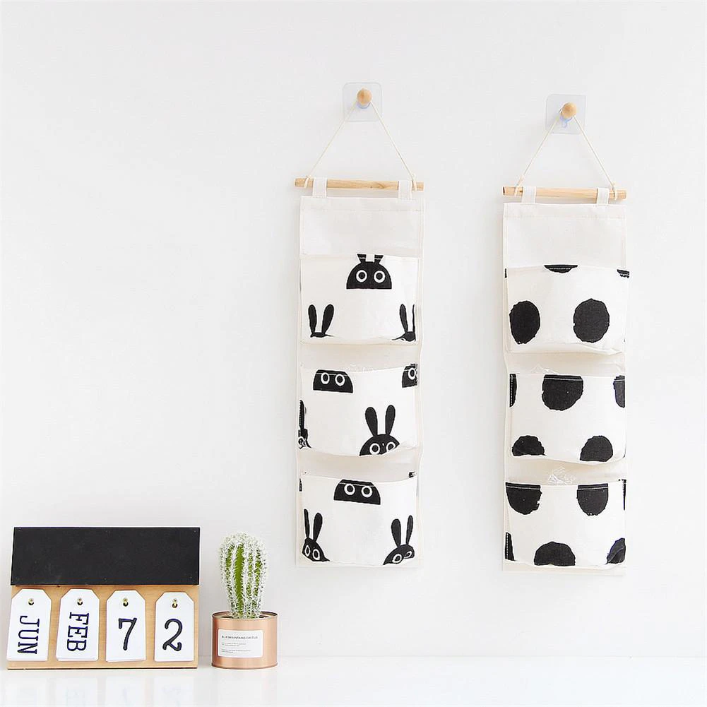 Linen Wall Organizer