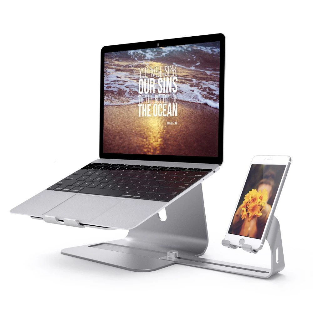 Aluminium Laptop & Phone Stand