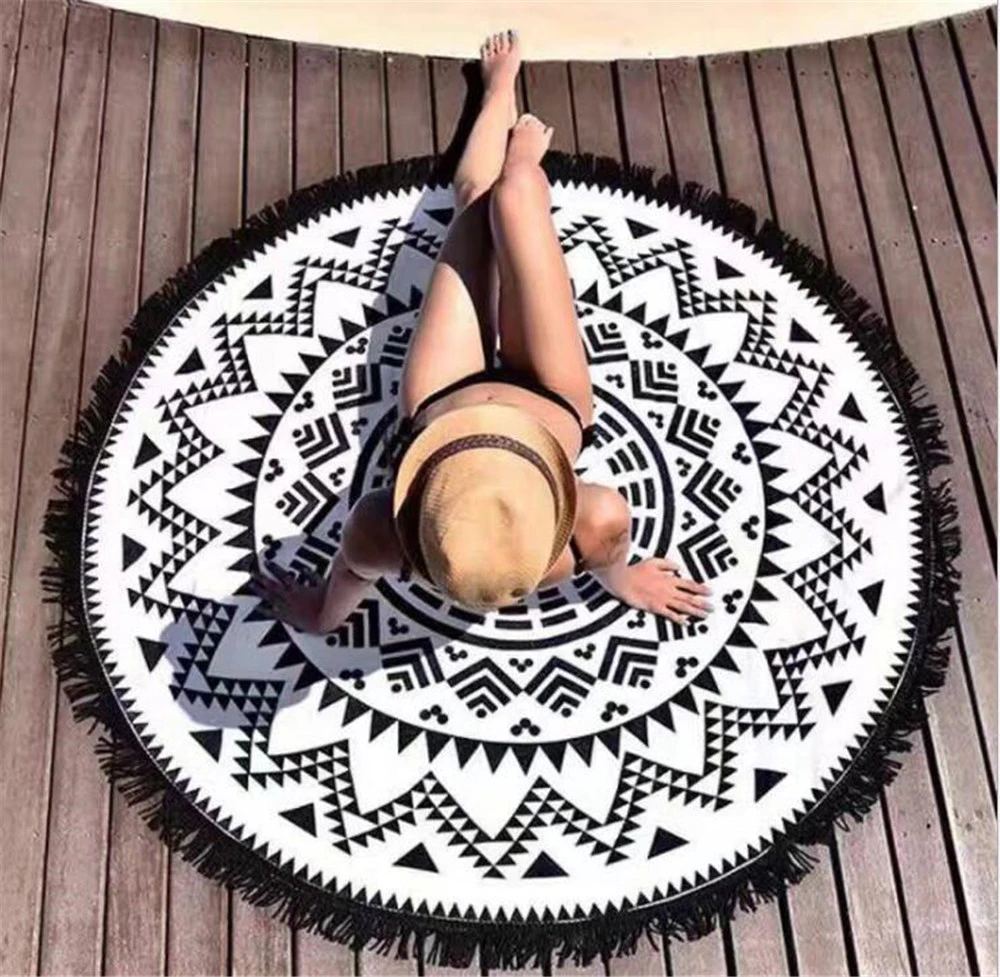 Round Beach Towel