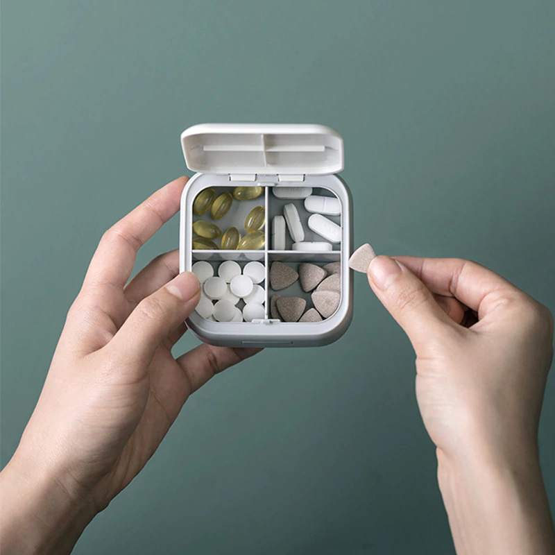 Dropship Portable Pill Box Pill Organizer Case Small Pill