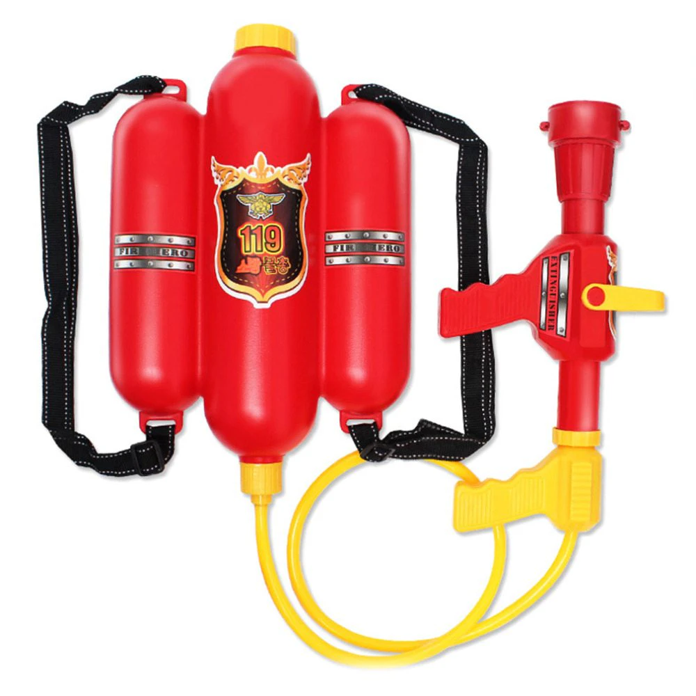 Kids Backpack Fireman Water Cannon