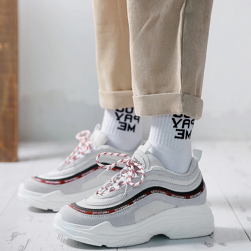 Chunky Stripe Sneakers