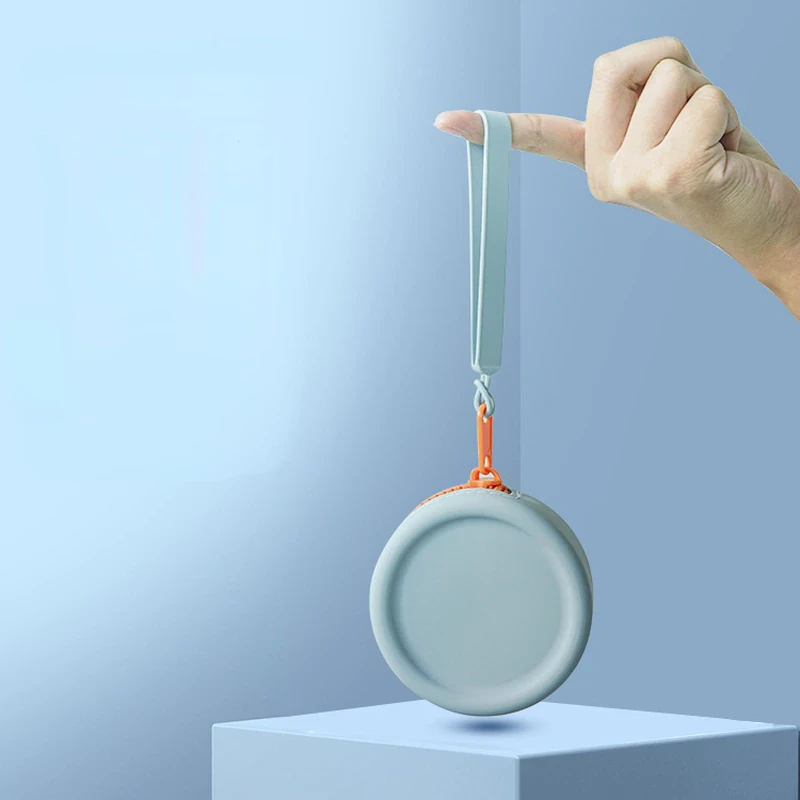 Round Silicone Coin Purse