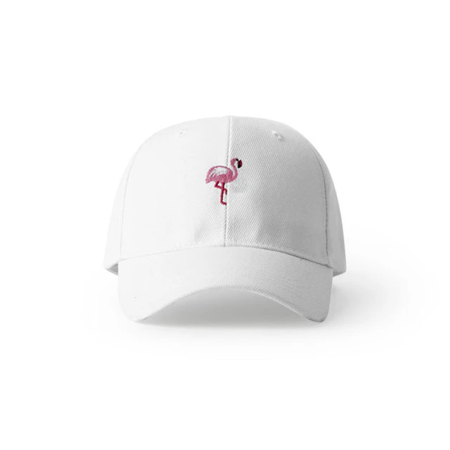 Flamingo Embroidered Cap