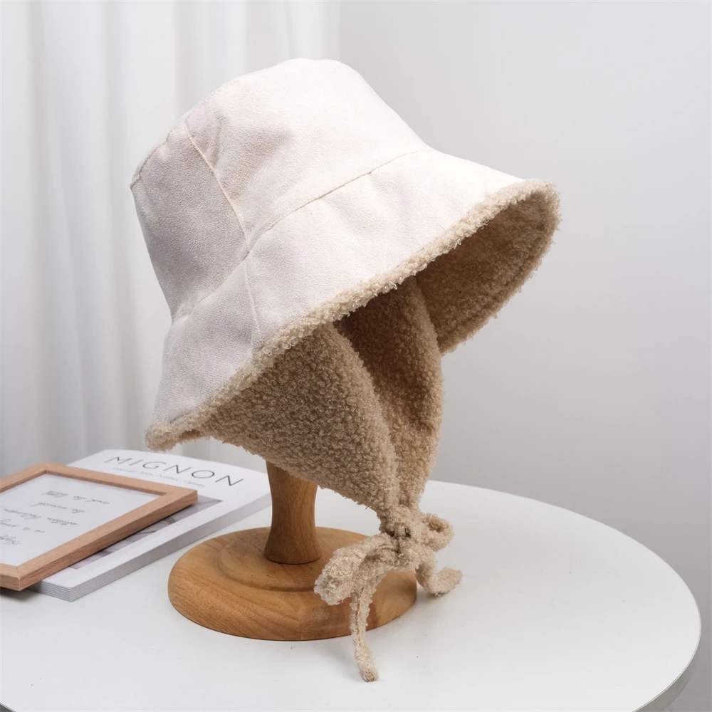 Plush Ear Flap Bucket Hat