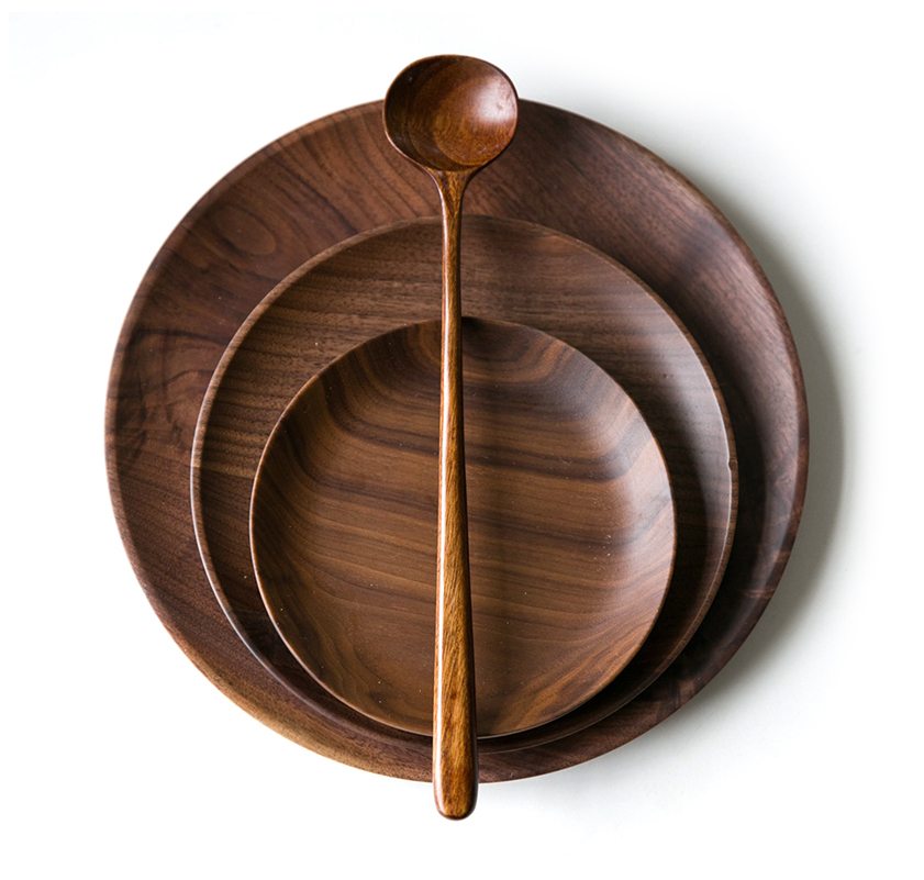 Walnut Wooden Tableware
