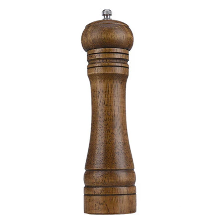 Classic Oak Handheld Pepper Grinder