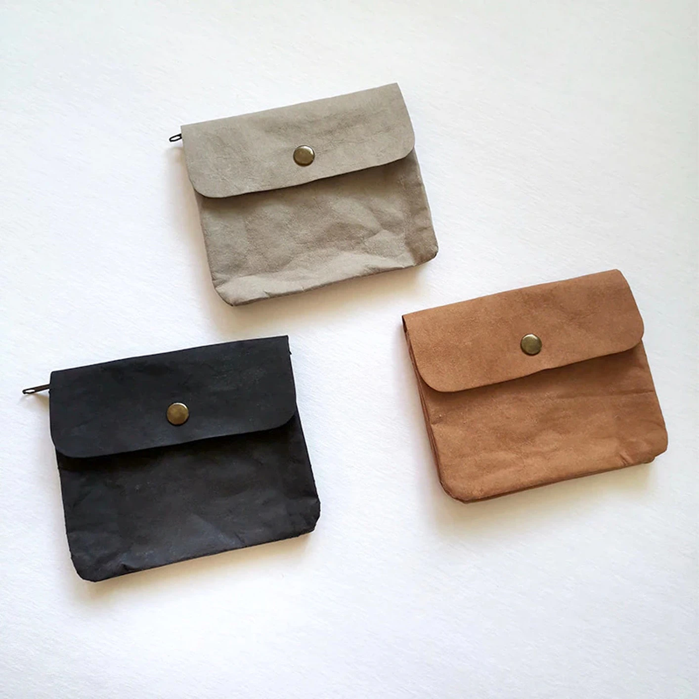 Kraft Paper Coin Wallet