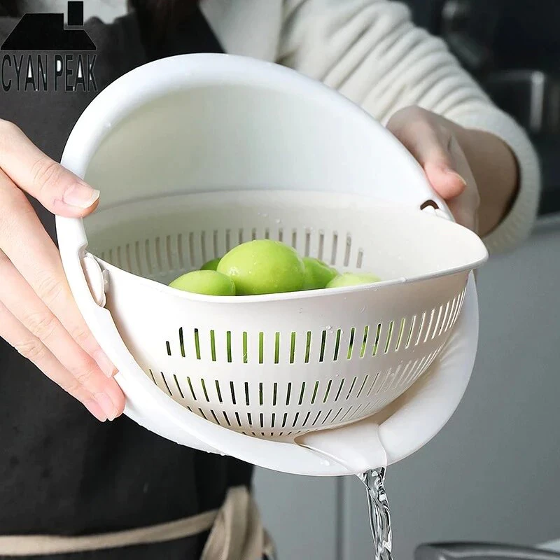 Silicone Double Strainer