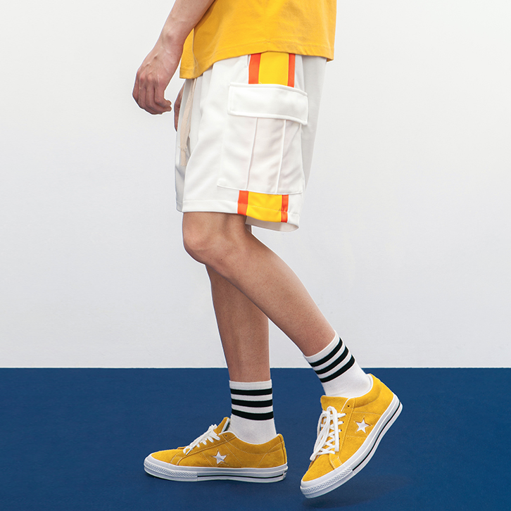 Casual Side Stripe Tennis Shorts
