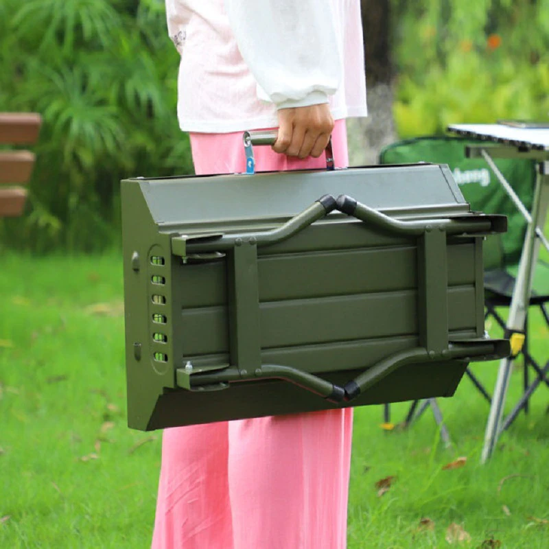 Foldable Portable Barbecue Grill