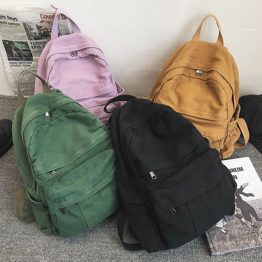 Vintage Canvas Backpack