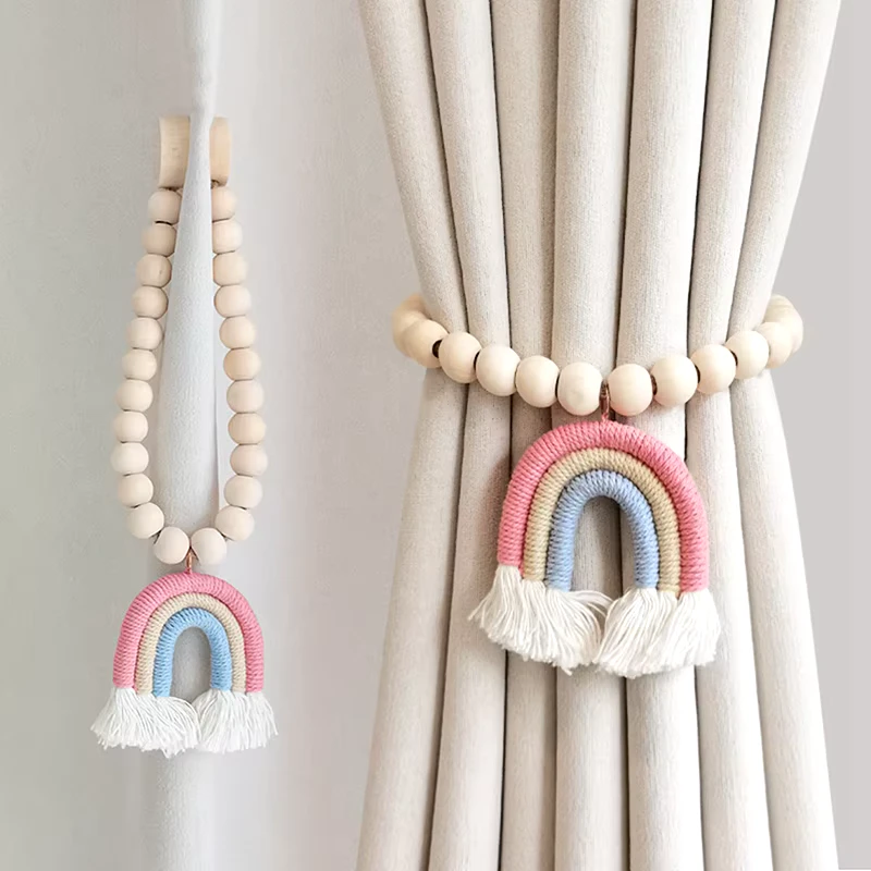 Rainbow Curtain Tiebacks