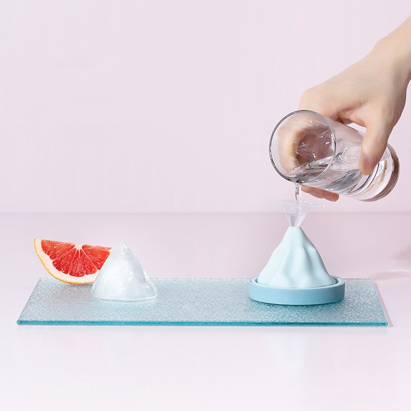 Mountain Silicon Ice Mold
