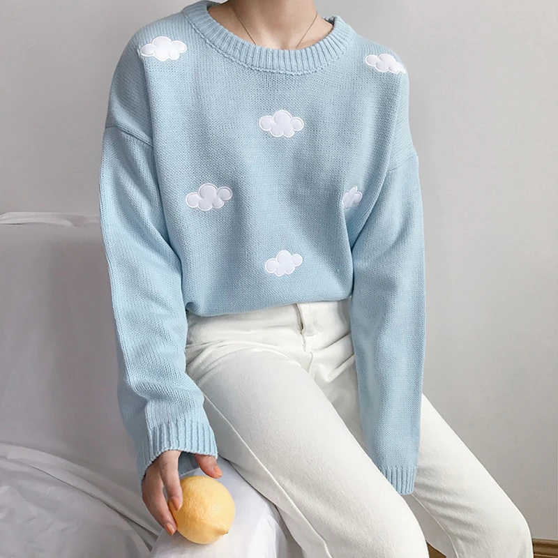 Knit Cloud Pullover Jumper