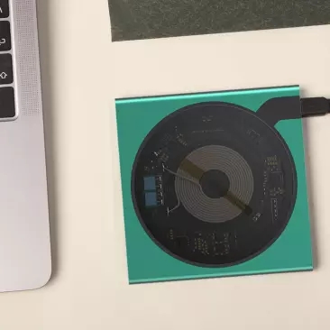 Transluscent Qi Wireless Charge Pad