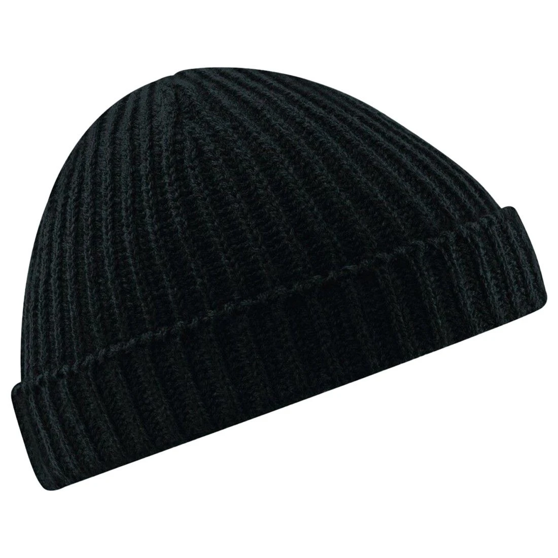 Fisherman Roll-up Ribbed Beanie