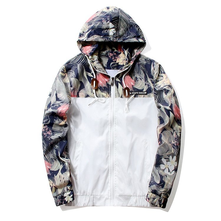 Grandwish Floral Bomber Jacket