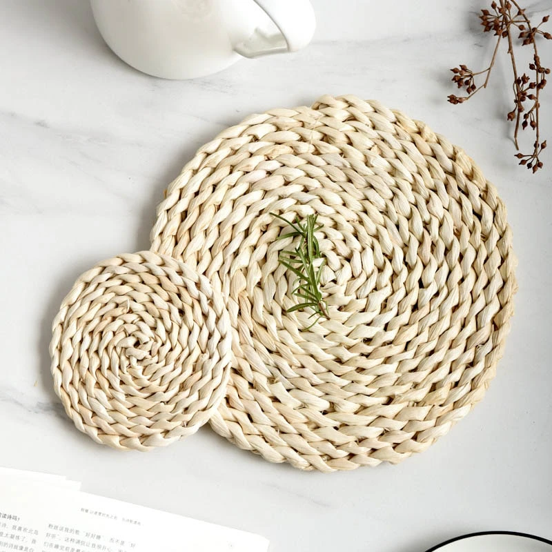 Natural Straw Woven Placemats