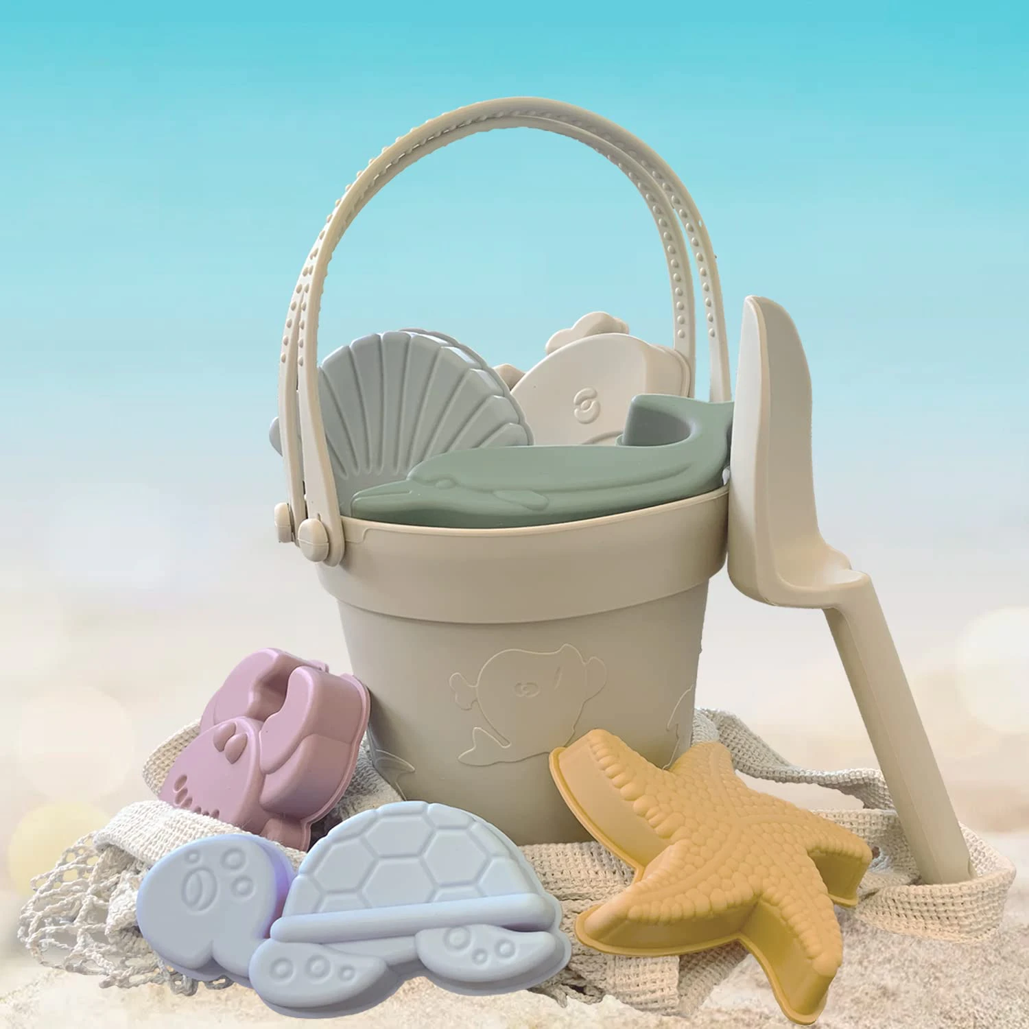 Silicone Beach Toy Set