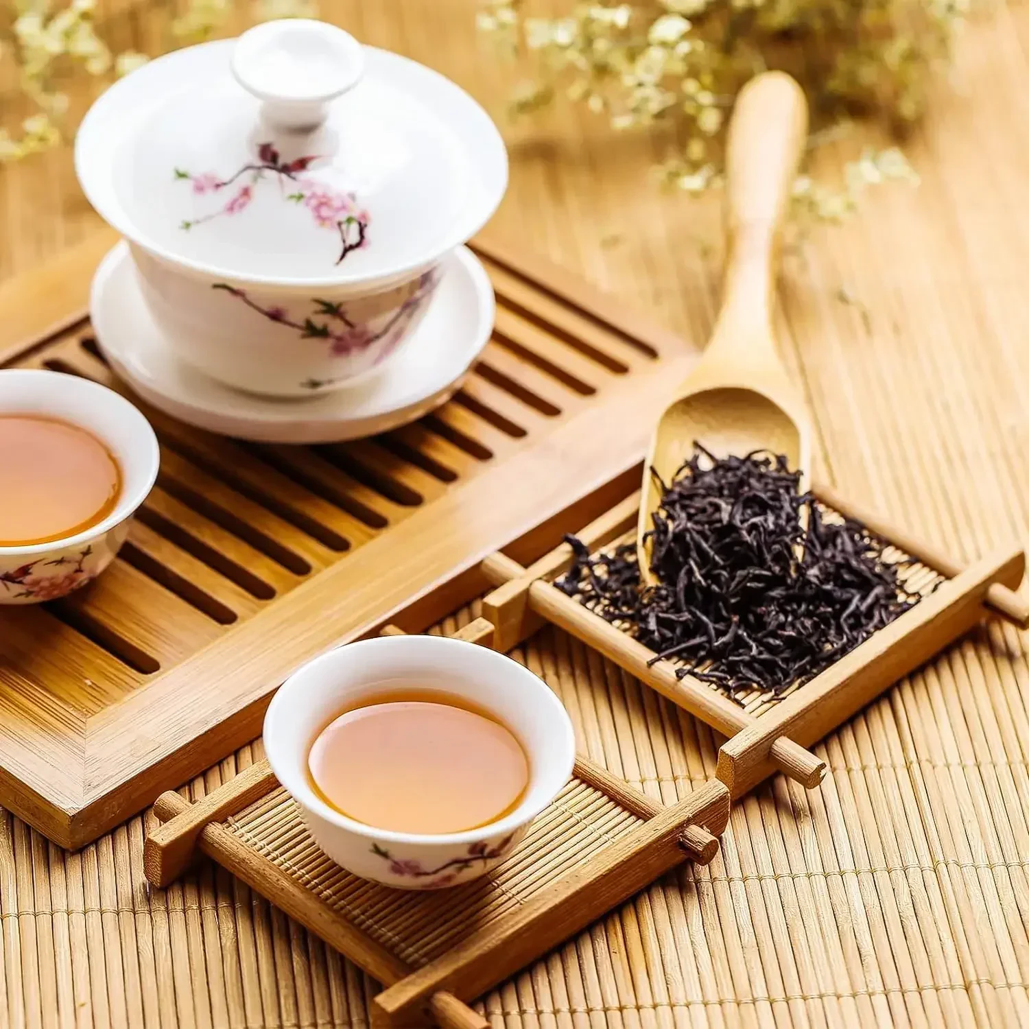 Bamboo Tea Coasters