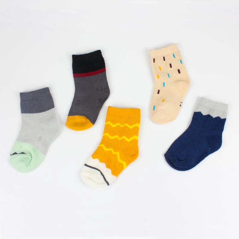 5 Pair Kids Socks