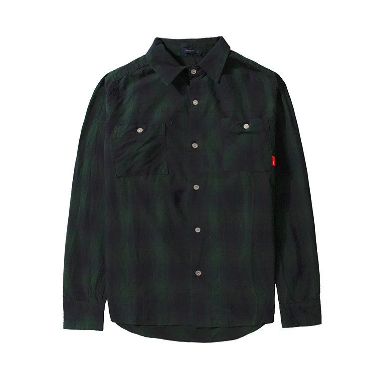 Cotton Plaid Shirt