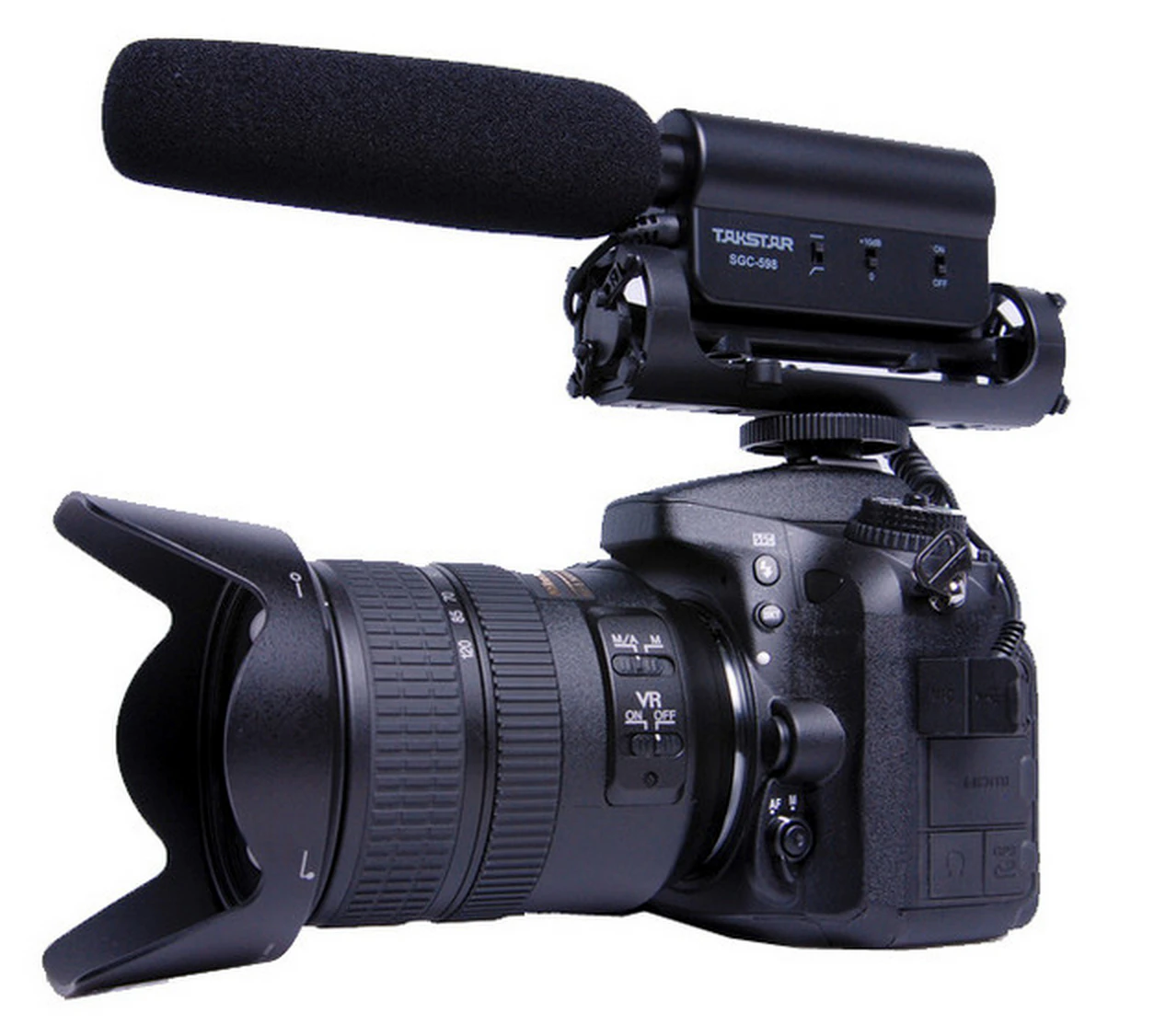 Mounted Slr Stereo Microphone