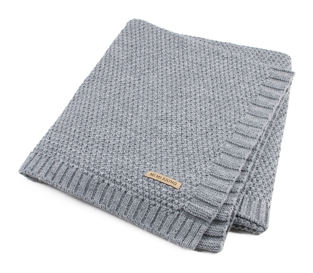 Wool Knit Baby Blanket