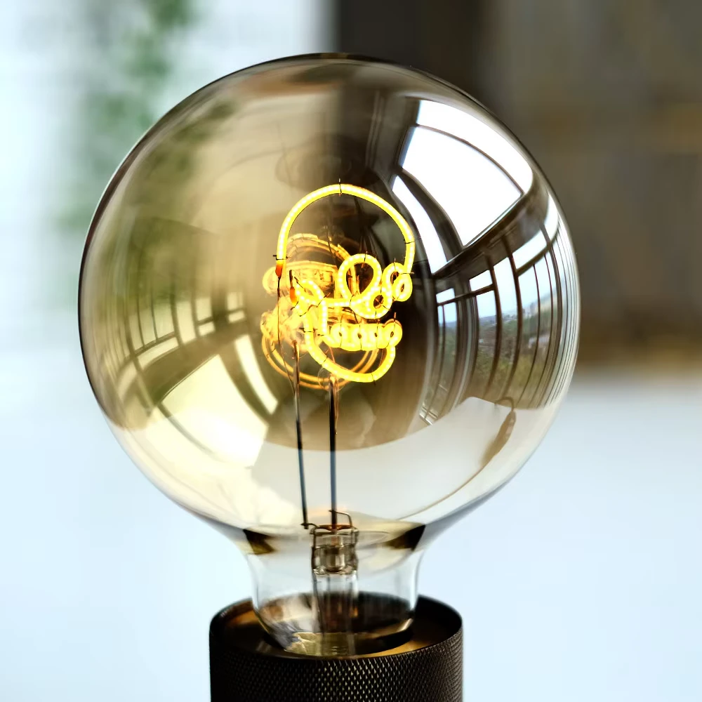 Skull Edison Bulb