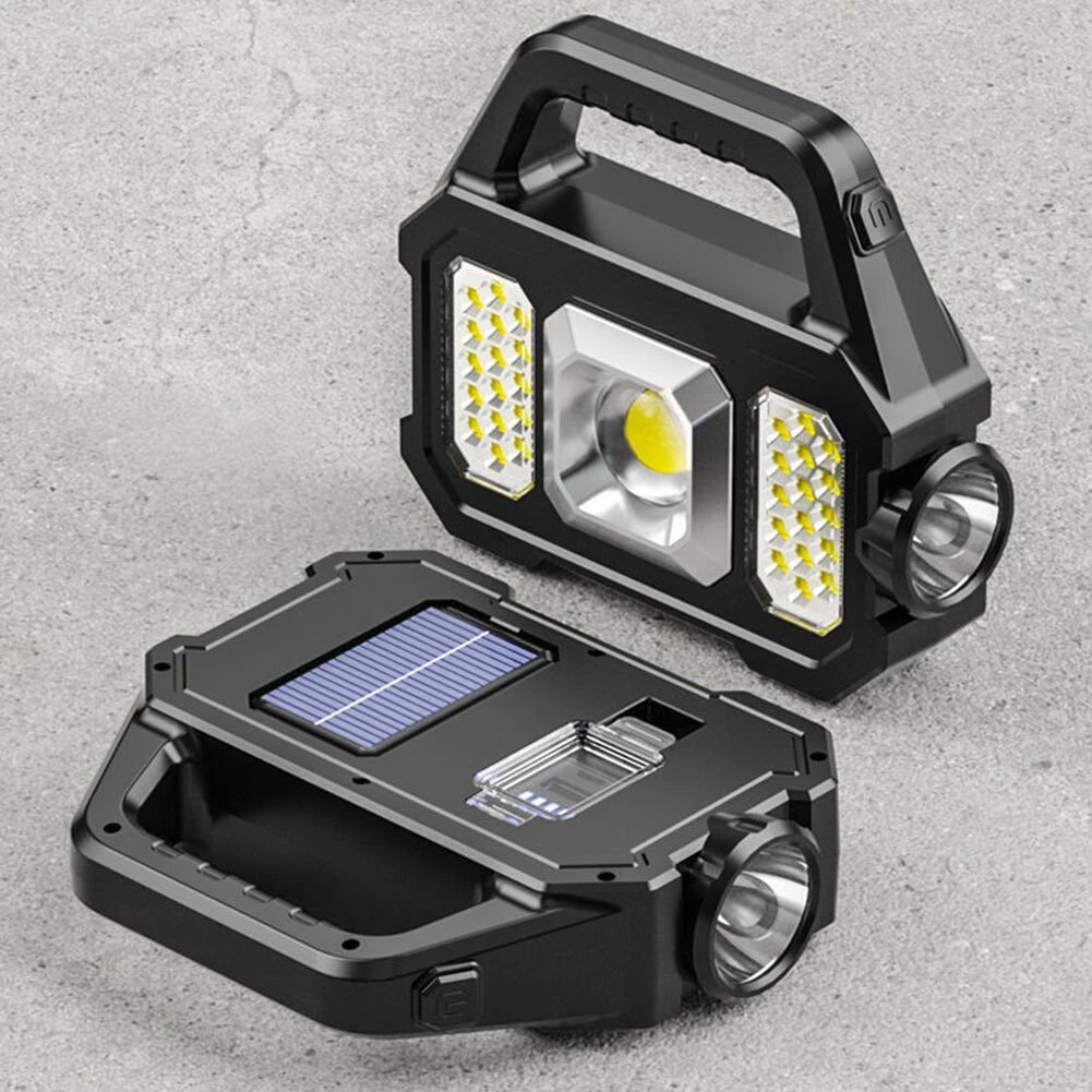 500lm Solar Camping Torch and Powerbank
