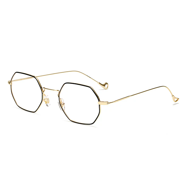 Hex Wire Frame Glasses