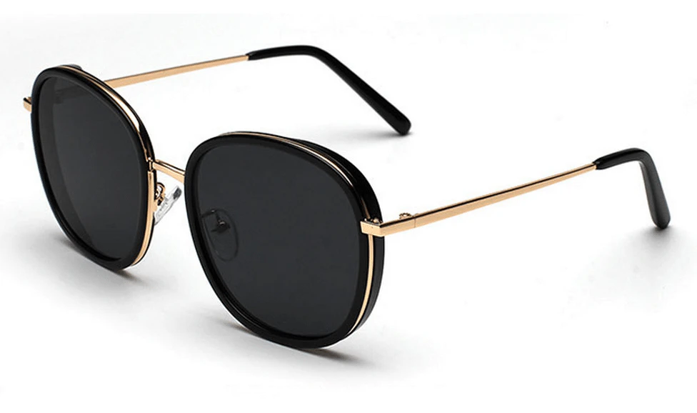 Black and Gold Sunglasses