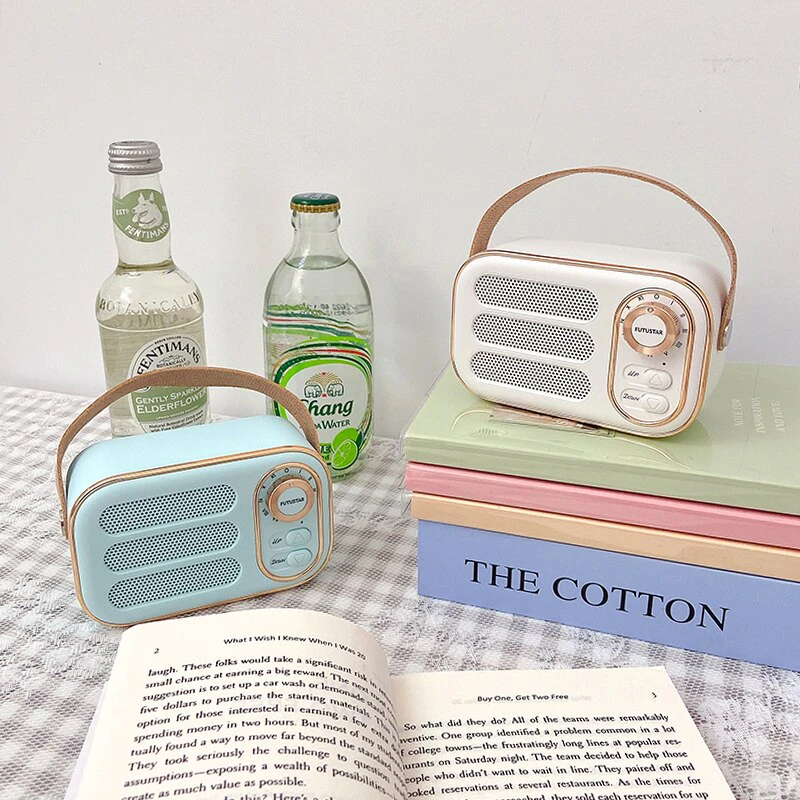 Mini Retro Desk Bluetooth Speaker
