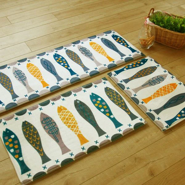 Fish Pattern Door Mat