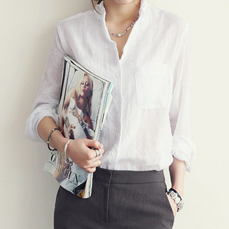 Cotton Long Sleeve Office Shirt