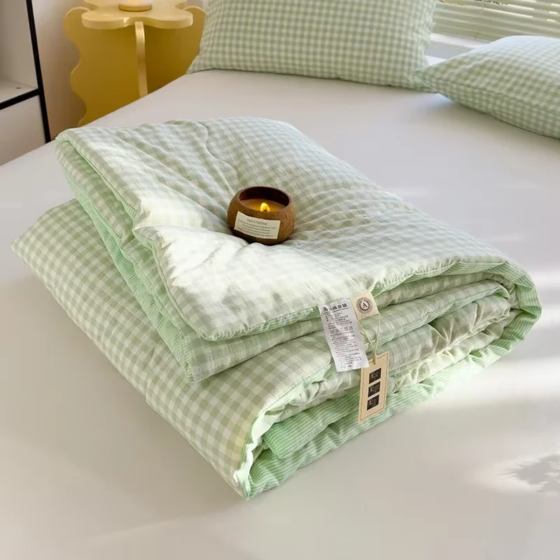 Plaid Summer Quilt